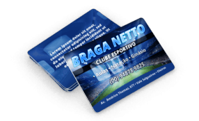 Cartão de Visita em PVC 0,5mm